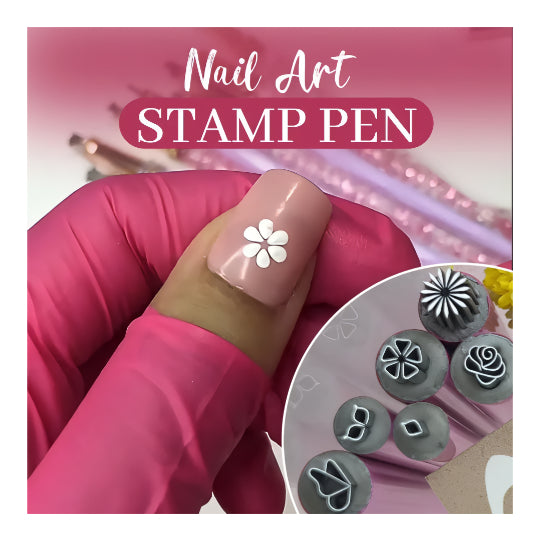 Precision Nail Art Stamp Pen Kit