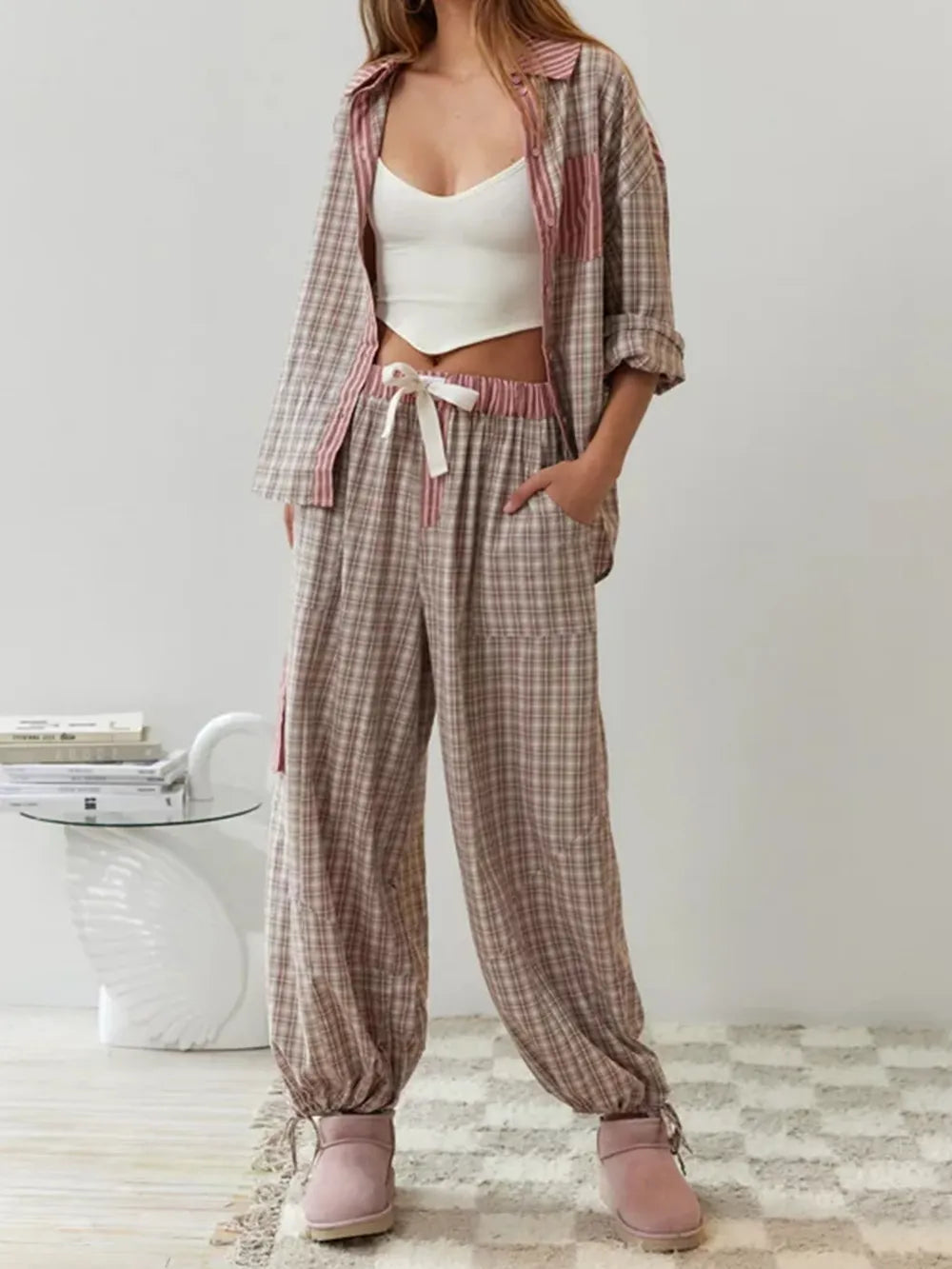 Black Friday Sales-60% OFF- Loose pajama set - Holisko